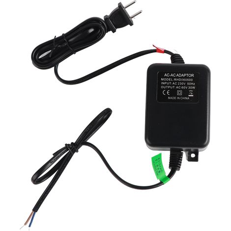 Variateur d'intensité lumineuse pour transformateur verre commutable 30W, contrôle filaire 60V, prise CN 230V (1/5)