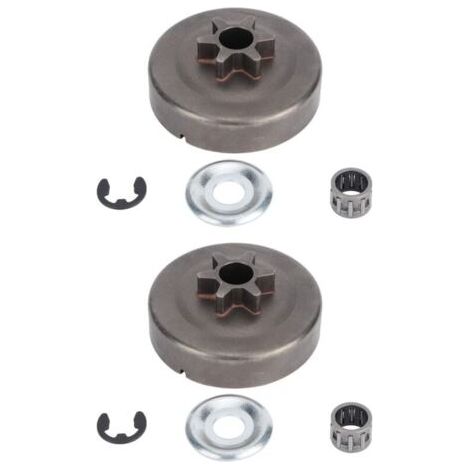 BUNTHAUS Lot de 2 pignons de Tambour d\\'embrayage pour tronçonneuse STIHL 017 018 021 023 025 MS170 MS180 MS210 MS230 MS250 1123 640 2003 (1/5)