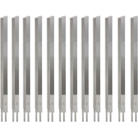 Set mit 12 geraden Schneidmessern für Nähmaschinen, Ersatzteile, 8 Zoll/10 Zoll/10 Zoll (1/5)