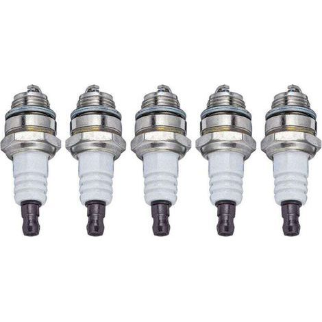 Jeu de 5 Bougies d’Allumage pour Moteurs 2 Temps Compatible L8RTF – Haute Performance et Fiabilité (1/5)