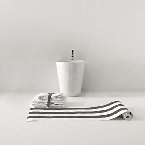 Bidet a Terra Kerasan "Nolita" Bianco Lucido (1/3)