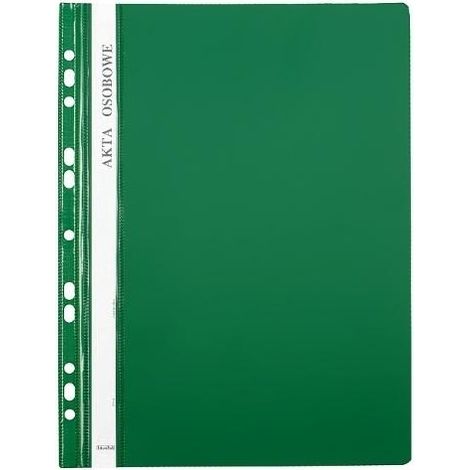 Carpeta de archivo suspendida, verde (10 unidades)