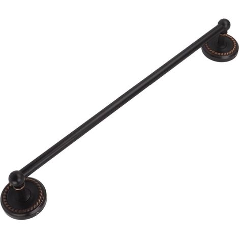 Porte-serviettes mural en cuivr 51 cm (20,1 po), pour salle de bain et toilettes, structure stable et peu encombrante, rangement facile (1) (1/4)