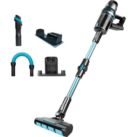 Aspirateur Balai numérique sans Fil Conga 2500 Advance ErgoWet. 680 W, Moteur numérique, Brosse, Autonomie 90 Min, Tube Flexible, Extensible, Réservoir d'eau, Accessoires (1/5)
