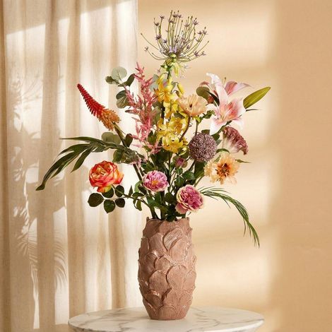Bouquet de Fleurs Artificielles Tropicales Real Touch Décoration Intérieure 13 Tiges 105 cm - PANGIVO (1/5)