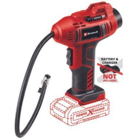 Einhell 2071010 Compressore a batteria CE-CC 18 Li-Solo Power X-Change 11 bar Display digitale, Spegnimento automatico (1/10)