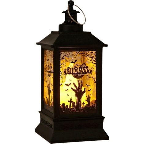 Pomme De Pin Halloween - Décor Portable En PVC Avec Anneau De Suspension - Ornements De Saison Pour Scénographie Festive - Lot De 1 (1/5)