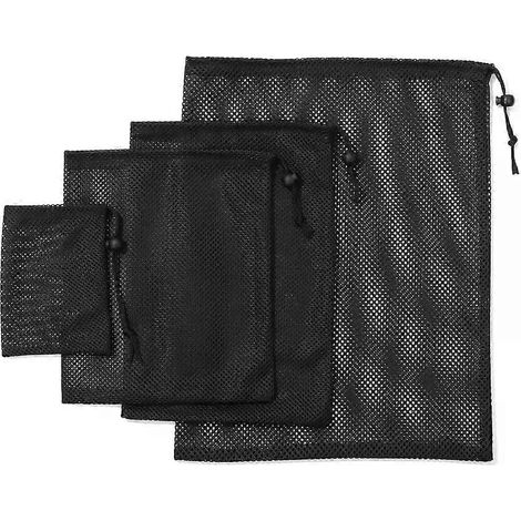1 Stück atmungsaktiver, strapazierfähiger Aufbewahrungsbeutel aus Nylon-Netzgewebe mit Kordelzug, vielseitig verwendbar, z. B. für Zuhause, Reisen, Outdoor-Aktivitäten und Wäsche. (1/4)