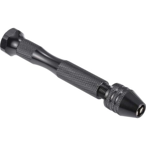 Bardusch-0.3-3.2mm Trou Diamètre Noir Forets À Main Set avec 10Pcs 0.8-3mm Précision Pin Vise Micro Twist Forets Pour Outil De Forage DIY Modèle Making (1/5)