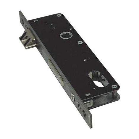 SERRATURA MONTANTE INFILARE 530 OMEC B.Q INOX F.MM 16 F.OVALE M1+SCR E.MM 30