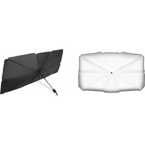 Parasol para parabrisas de coche mejorado, parasol plegable para coche, protección UV y aislamiento térmico, 13878cm M