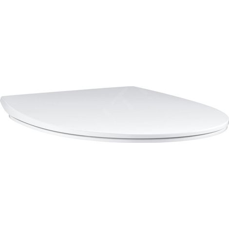 Grohe – Siège toilette Slim SoftClose en duroplast blanc alpin – Charnières en acier inoxydable – Fixation facile – 39923000 (1/5)