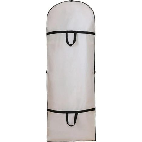 Housse de protection pour vêtements, jupe longue, manteau long, housse anti poussière, sac de rangement pour la maison, étui de rangement, organisateur pour vêtements suspendus (1/5)