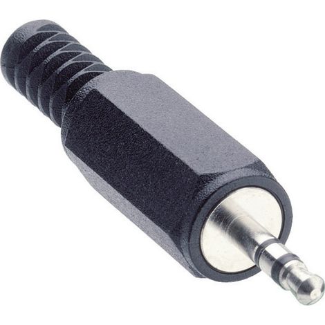 Lumberg KLS 13 Klinken-Steckverbinder 2.5 mm Stecker, gerade Polzahl: 3 Stereo Schwarz 1 St.