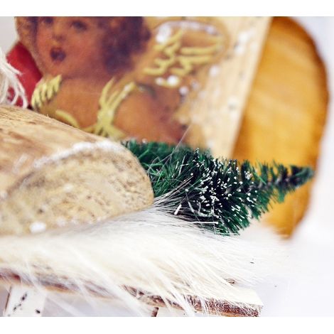 Décorations de sapin de Noël pour boules vertes 5 cm, 6 pièces. (1/3)