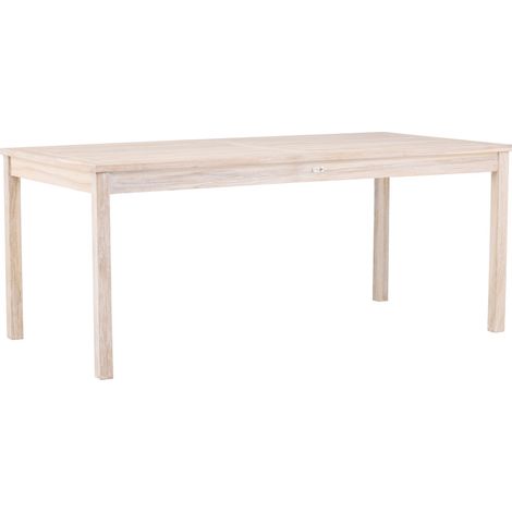 Table de Jardin en Teck "Kenya" 180cm Naturel (1/5)