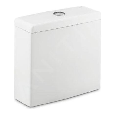 Roca Meridian - Réservoir de toilette, DualFlush, alimentation par le bas à gauche, blanc A341242000 (1/3)
