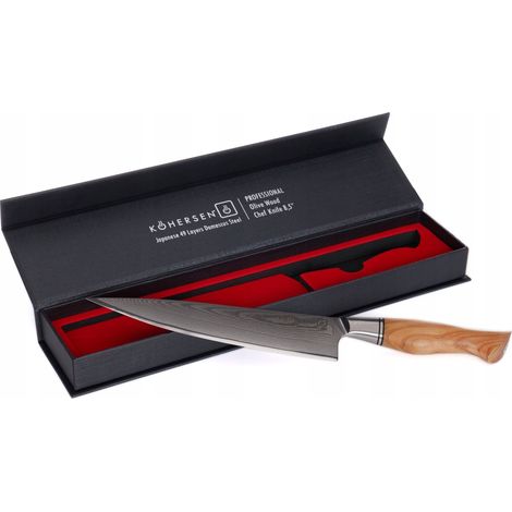 CHEF KOHERSEN PROFESSIONAL OLIVENHOLZMESSER 21,6 cm