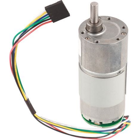 Large Torsion Gear Motor with Encoder 12/24V Power Speed Reduction Motor(12V 30 RPM) (1/5)