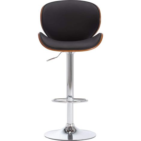 Maison Exclusive - Barhocker Schwarz Kunstleder (1/5)