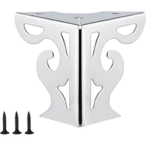Metallbeine, moderne Möbelbeine aus Eisen, 78 mm – Silber (1/2)