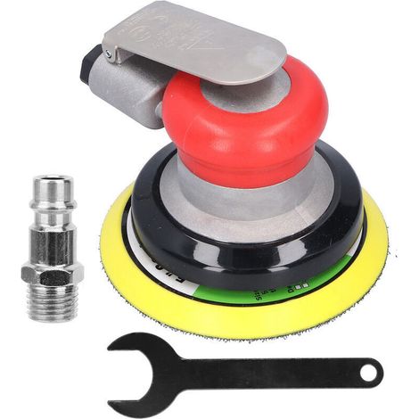 Jeffergarden Ponceuse de polissage pneumatique 5 pouces pour automobile et meubles, KP‑6500 style européen