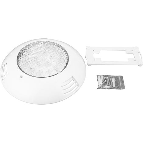Lumière LED submersible pour piscine IP68 étanche, lampe murale sous-marine blanc chaud