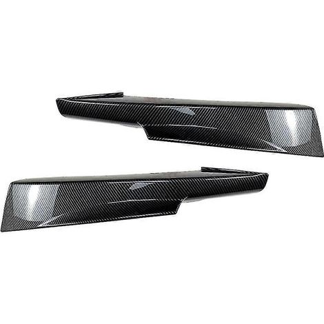 Carbon-Faser-Frontstoßstangen-Lippen-Eckabdeckungs-Ordnung unterer Schutz-Splitter-Spoiler für E90 320i 330i (1/5)
