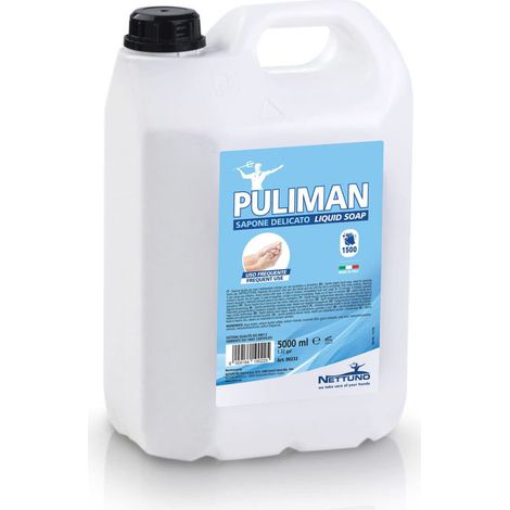 Nettuno, Sapone Liquido Puliman Lavanda, 5000ml, Per Comunita', Mense e Scuole