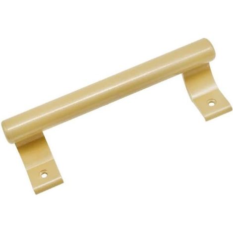 Poignée de porte coulissante en alliage d'aluminium de 200 mm, poignée de porte de balcon en verre, poignée de porte d'armoire de salle de bain, porte d'entrepôt (marron) (1/3)
