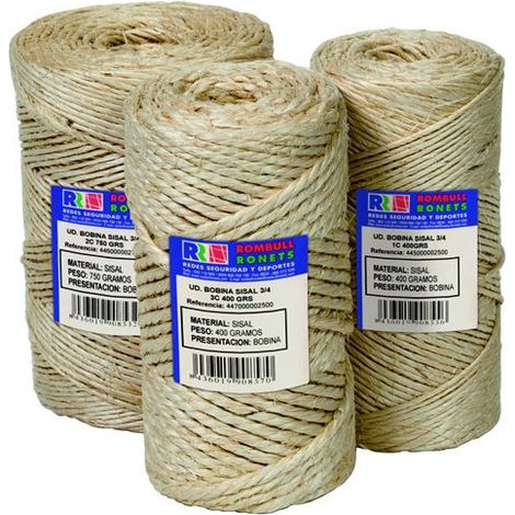 HILO SISAL TOR 3/4 A 2CABOS Ø3