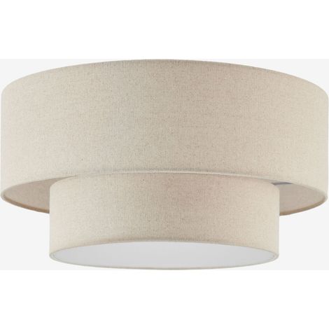 Plafonnier Lumira SKLUM Beige Lin Ø40 cm