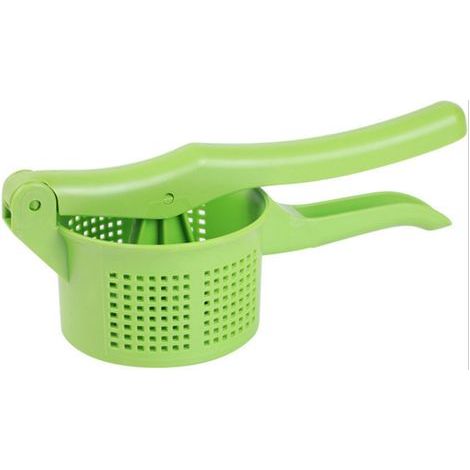 Presse-légumes manuelle 1,5 L, extracteur de jus et de purée, grande capacité, compacteur alimentaire en acier inoxydable, presse-agrumes et à fruits, outil de cuisine polyvalent et facile à utiliser (1/4)
