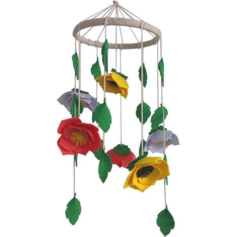 Generic Flower Wind Chimes Decoration Bedroom Living Room Creative Pendant Crafts Christmas (1/5)
