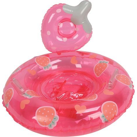 Aufblasbarer PVC-Babyschwimmer mit Griffen, Babysitz und Schwimmboot für Kinder von 3 bis 10 Jahren (1/5)