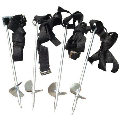Big Air Trampoline Anchor Kit - 3 Pack
