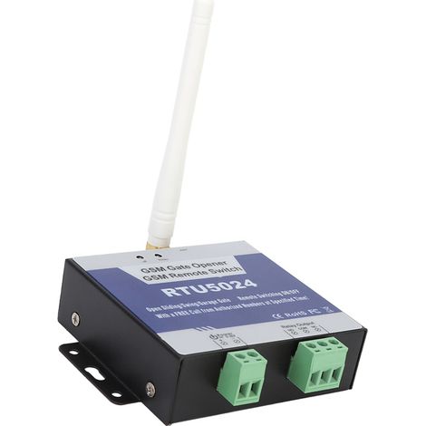 RTU5024 Mise à niveau GSM Interrupteur relais ouvre-porte Télécommande sans fil CC 9‑36V (1/5)