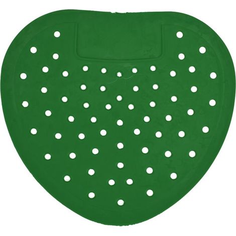 Écran urinal anti-éclaboussures à grand trou, désodorisant parfumé pour toilettes et salles de bain, vert (1/5)