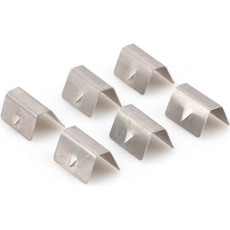 Clips de fixation en acier inoxydable pour déflecteur de pluie et de vent Heko G3 SNED (4, 6 ou 12 pièces) - Accessoires auto YC101529-SL6PCS (1/5)