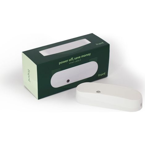 frient Smart Cable 2  Cavo Intelligente  Controllo del Consumo di Energia Elettrica  Interruttore On/Off  16A  Zigbee  Compatibile con SmartThings, Home Assistant e Homey (1/5)