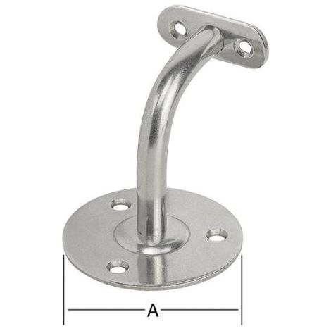 Support main courante 90 degrés fixe sans rosace STRETCH (1/3)