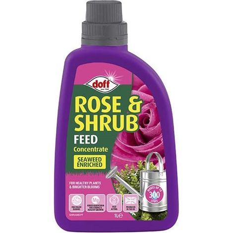 DOFF F-HR-A00-DOF Liquid Rose & Shrub Feed Concentrated 1L F-JW-A00-DOF DOF4102