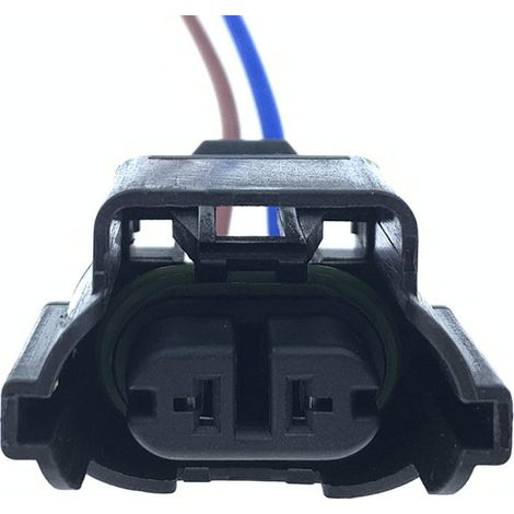 Ceramic headlight socket for cars H1H3H4H7H8H9H119005/9006, fog light socket, bulb base, lamp holder -- H11 Black