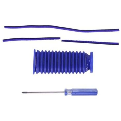 Ersatz-Schlauchset mit weichem Plüschband und Schraubendreher für Dyson V7 V8 V10 V11 Staubsauger (Ersatzteil)