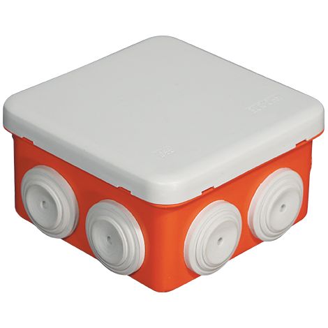Boite rouge IP55 80x80x45 - 960° EUR'OHM 50103