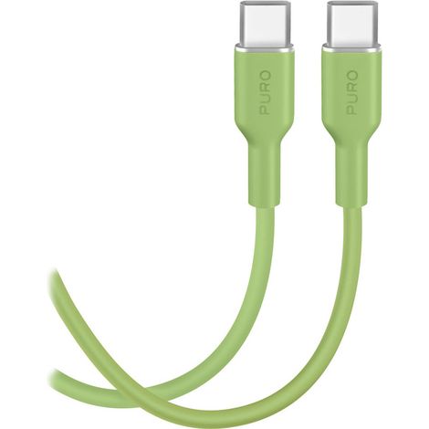 Câble flexible USB-C 60 W 1,5 m - Icône verte