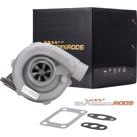 UNIVESAL Turbo cargador Perfect for 1.5L-2.5L engines Oil Cooled T3T4 T04E 0.57 (1/5)