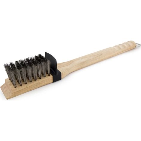 Spazzola in legno con setole lunghe per barbecue Broil King