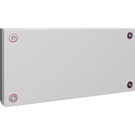 Rittal KX 1518.000 Coffret d'installation, Boîtier mural 400 x 200 x 80 Tôle d'acier gris clair 1 pc