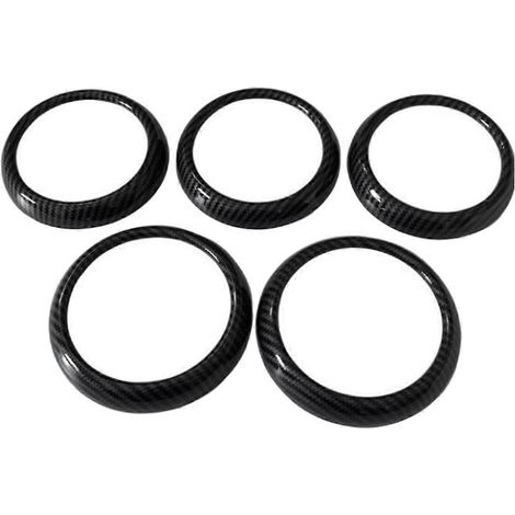 Bague de finition pour grille d'aération de climatisation automobile, cache de panneau de ventilation pour Mercedes Classe A 2013-2018 (1/5)